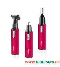 Kemei 3in1 Nose and Ear Hair Trimmer KM-6621